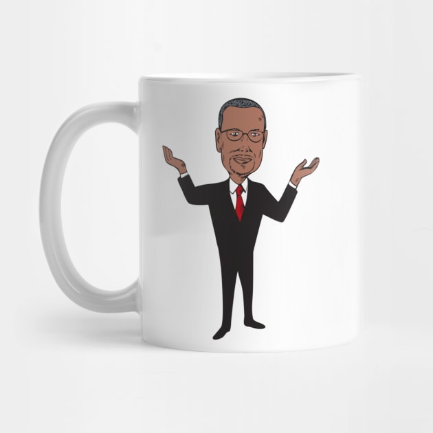 Ben Carson 2016 Republican Candidate Cartoon by retrovectors